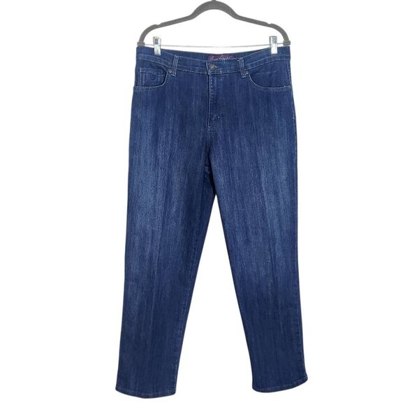 Gloria Vanderbilt Relaxed Fit Tapered Leg Jeans Size 14 Short Relaxed Fit Jeans - Picture 1 of 10
